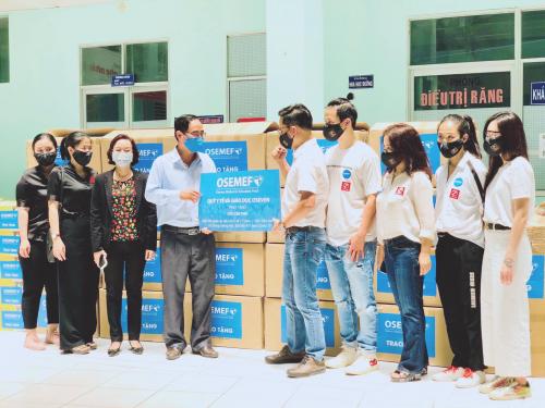 OSEMEF - TIẾP SỨC TUYẾN ĐẦU COVID19 CDC CẦN THƠ